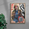 Suspended In Time contemporary wall art print by Caitlin Flood-Molyneux - sold by DROOL