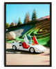 Load image into Gallery viewer, Classic Lamborghini Countach contemporary wall art print by Chazzydawg - sold by DROOL