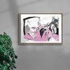 V.I.P.'s contemporary wall art print by Amelie Goeppel - sold by DROOL