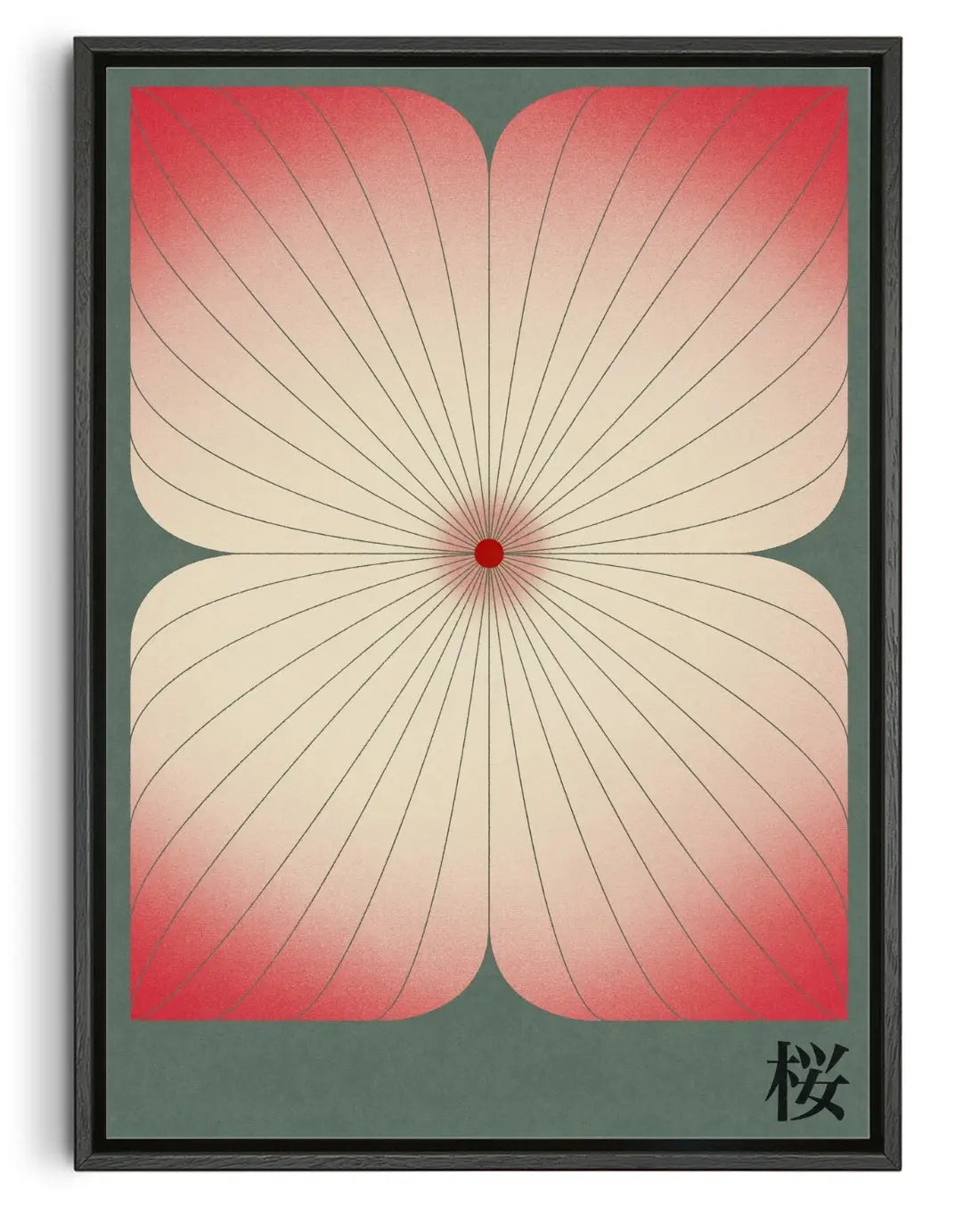 Sakura contemporary canvas print by Henry M. - sold by DROOL