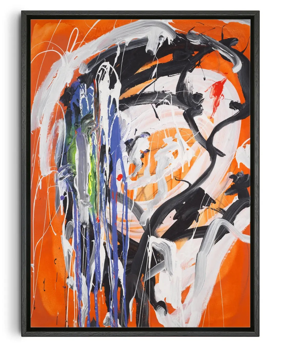 FINN SYNAPSE contemporary canvas print by Pink Morro - sold by DROOL
