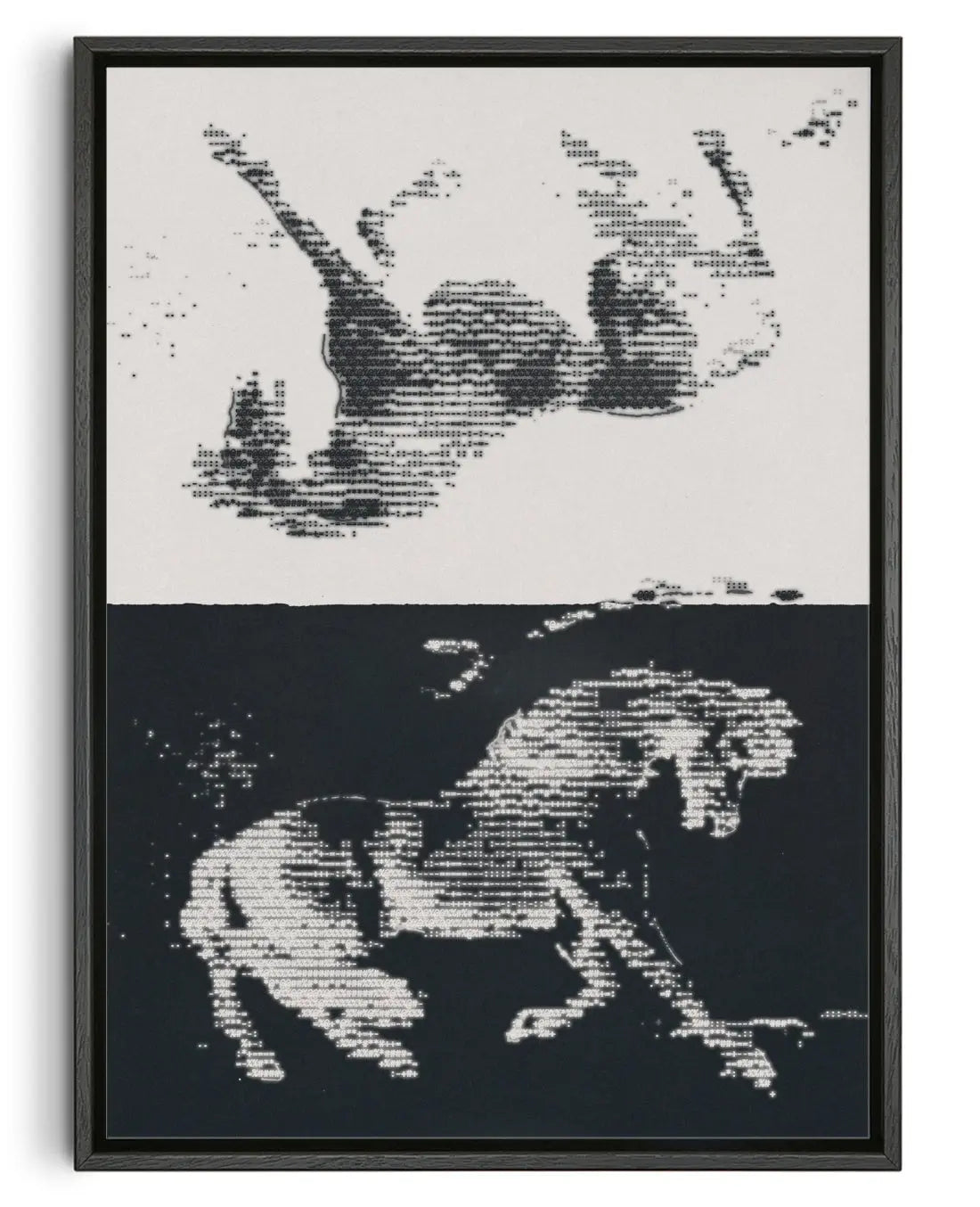 Frolic contemporary wall art print by KBAR Archive - sold by DROOL