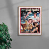 Star Wars contemporary wall art print by Deadly Prey - sold by DROOL