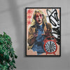 Suspended In Time contemporary wall art print by Caitlin Flood-Molyneux - sold by DROOL