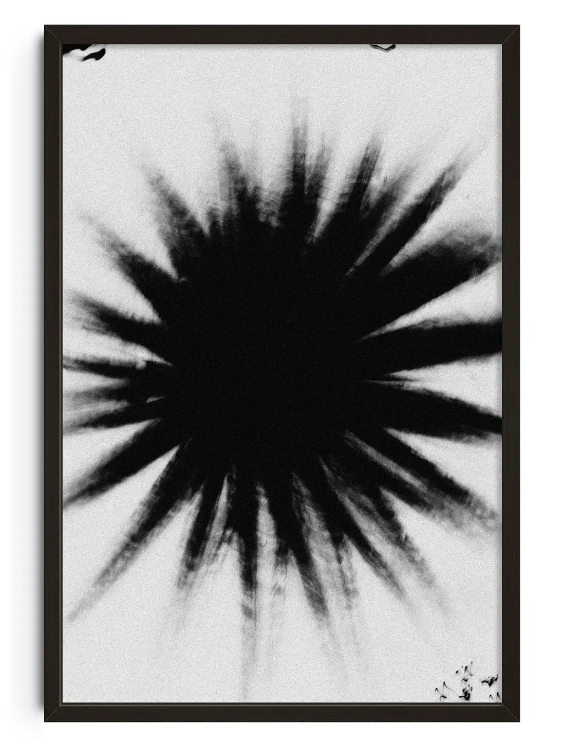 Black Star contemporary wall art print by Omar Belattar - sold by DROOL
