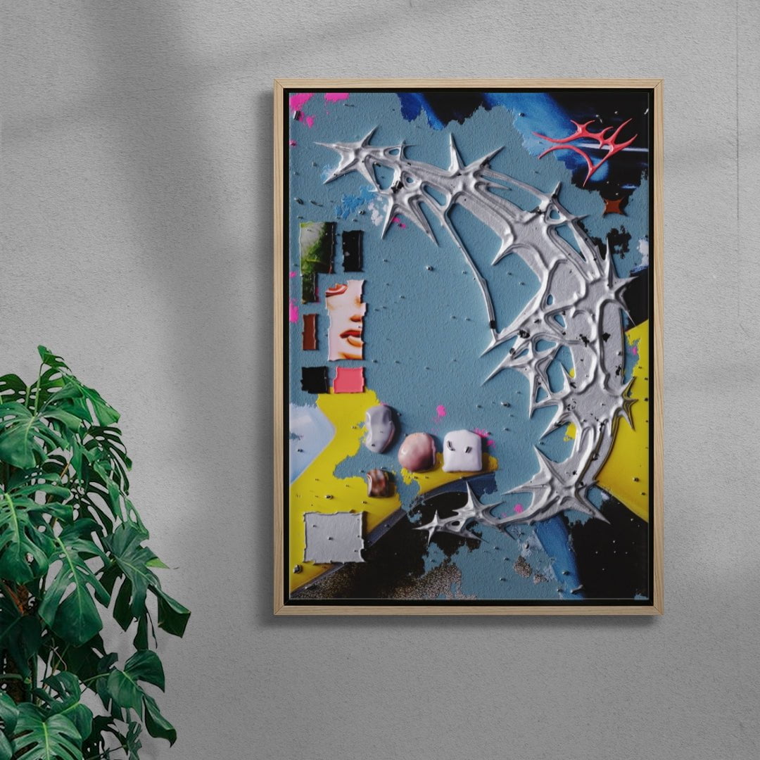 Synthetic Evolution contemporary wall art print by Kitasavi - sold by DROOL