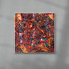 Embrace contemporary wall art print by Misbah Anjum-James - sold by DROOL