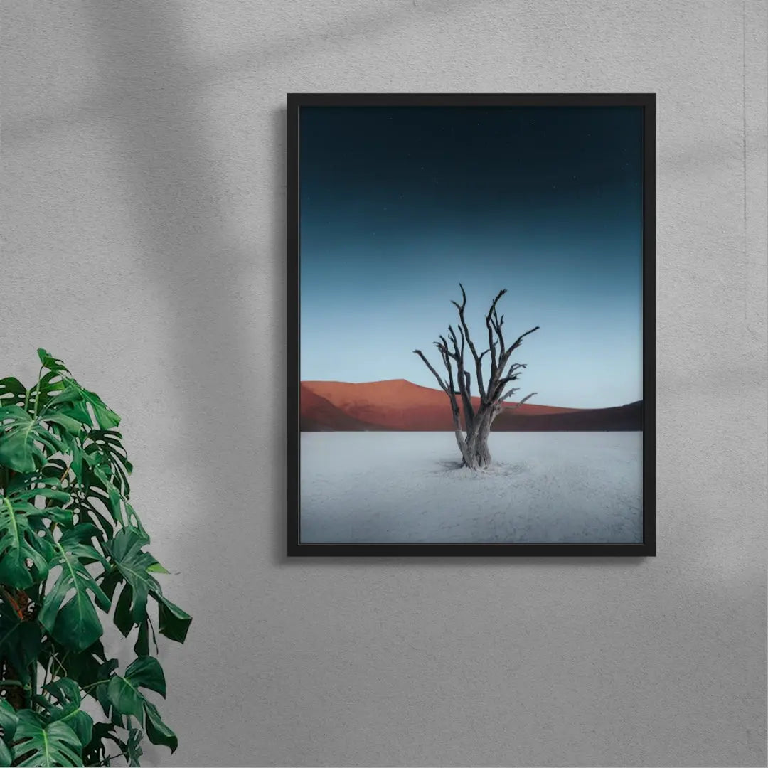 Skeleton Tree contemporary wall art print by Luke Stackpoole - sold by DROOL