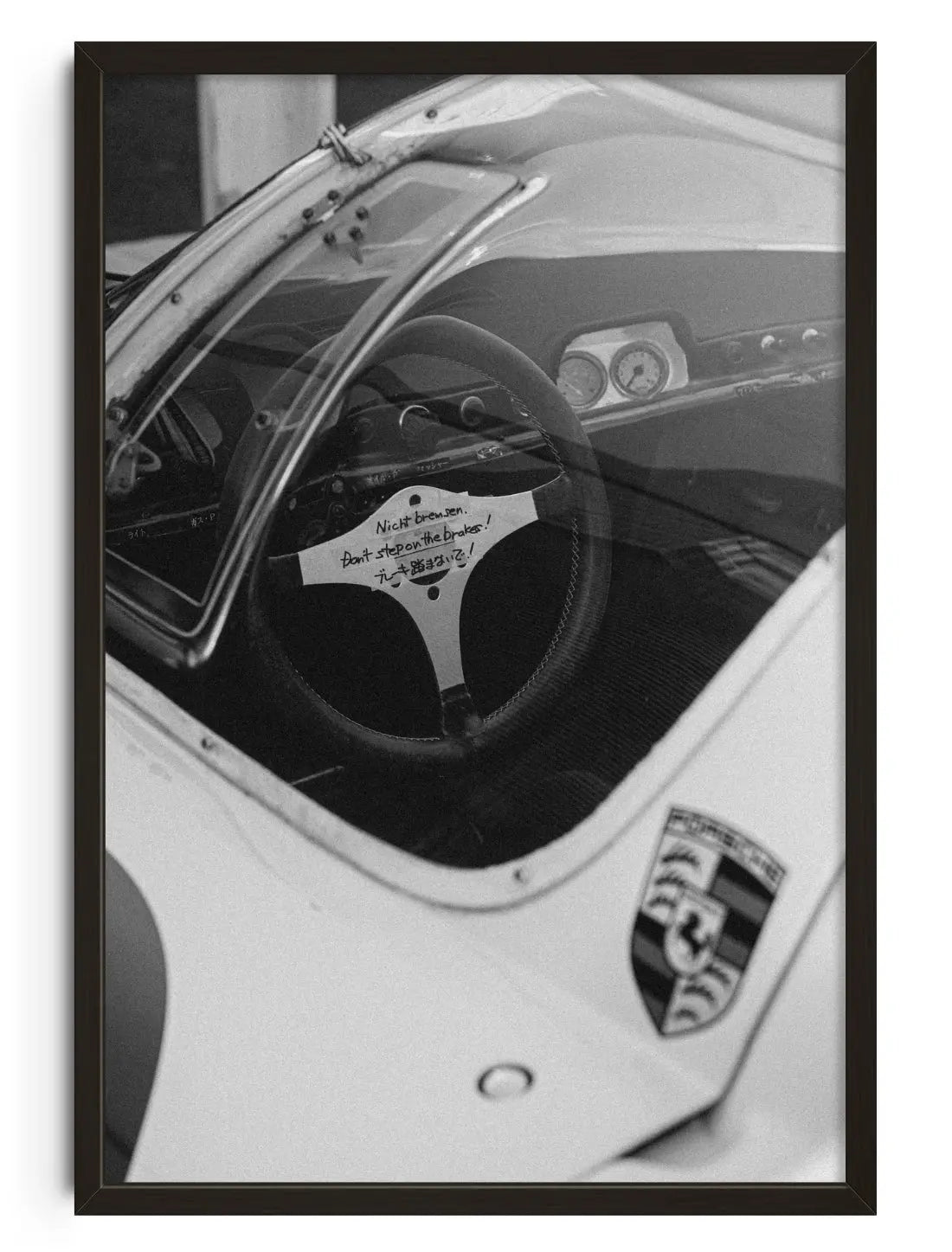 Don't Brake contemporary art print by Chris Konrad - sold by DROOL