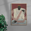 We are Here, No.4 contemporary wall art print by Studio IMO - sold by DROOL