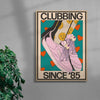 Clubbing Since '85 contemporary wall art print by Azaazelus - sold by DROOL