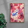 Hormiga contemporary canvas art print by Florencia Pernicone - sold by DROOL