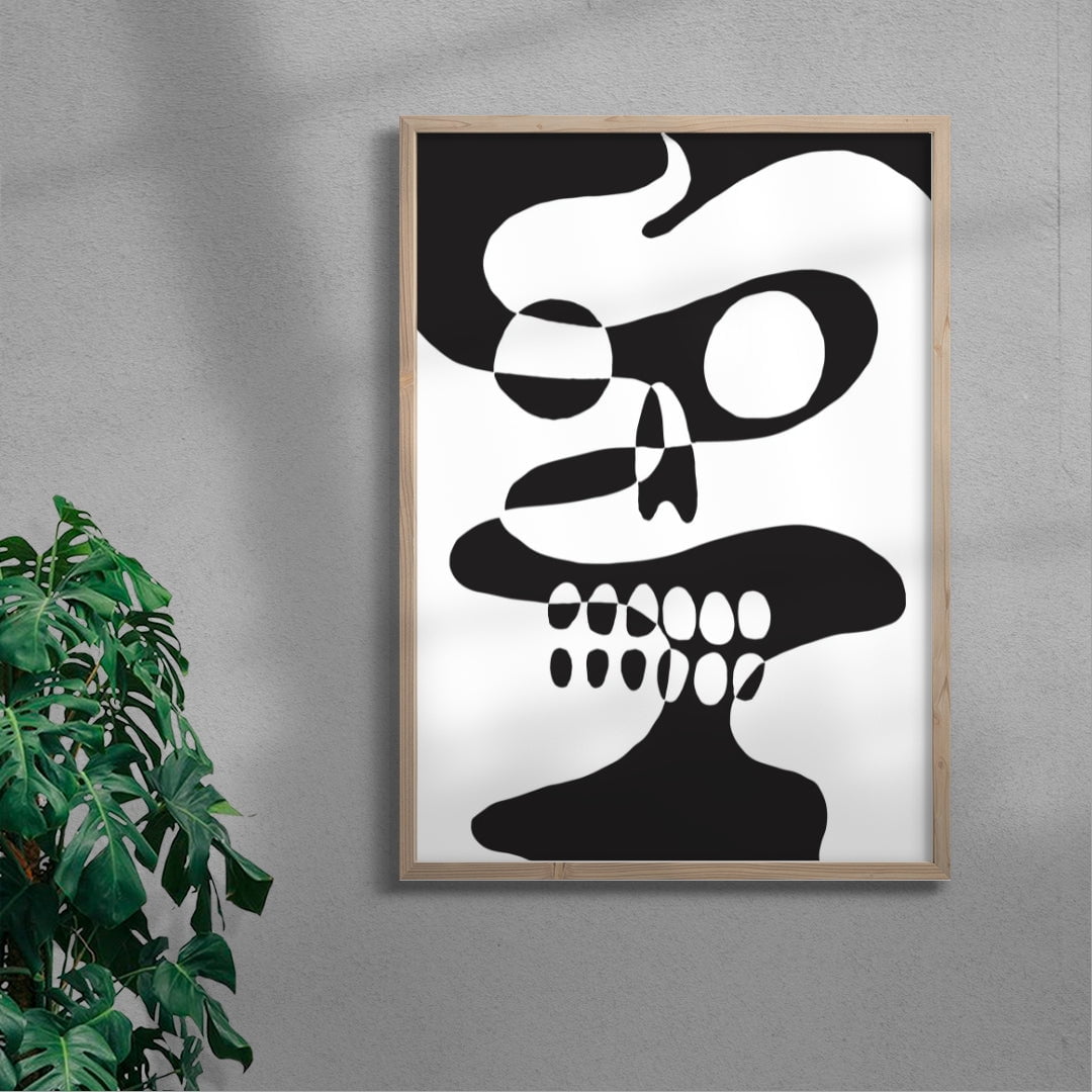 SMOKE SCREEN contemporary wall art print by Max Blackmore - sold by DROOL