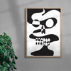 SMOKE SCREEN contemporary wall art print by Max Blackmore - sold by DROOL