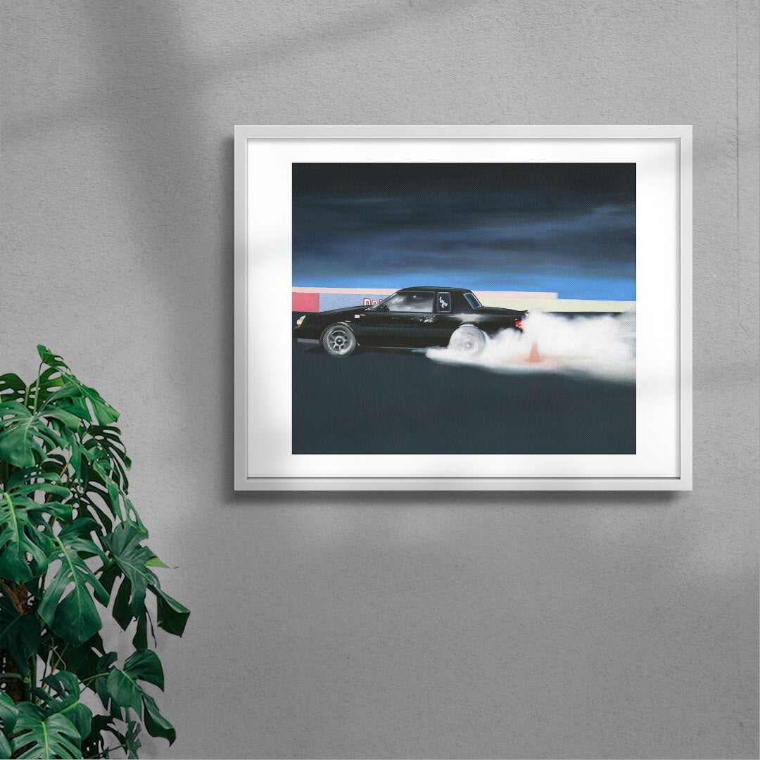 Drag Race contemporary wall art print by Elliott Chambers - sold by DROOL