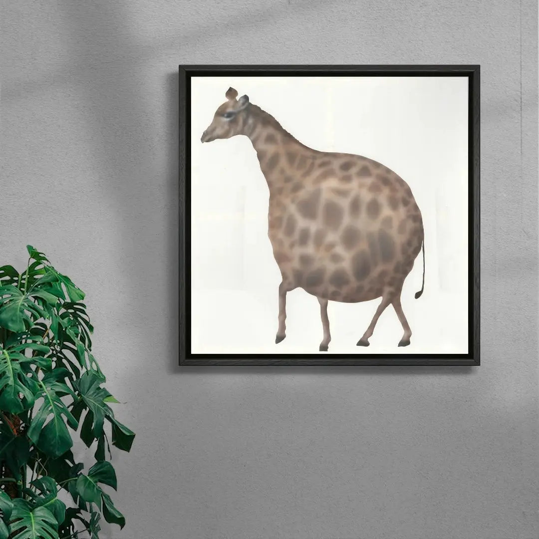 Circular contemporary wall art print by Bika - sold by DROOL