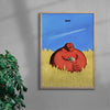 Poor Lanny contemporary wall art print by River Cousin - sold by DROOL