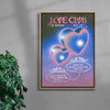 Love Club at 24 Moons contemporary wall art print by Rowena Lloyd - sold by DROOL
