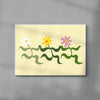 Flower 5 contemporary wall art print by Max Blackmore - sold by DROOL