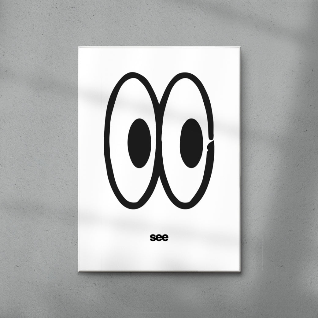 See contemporary wall art print by Adam Foster - sold by DROOL