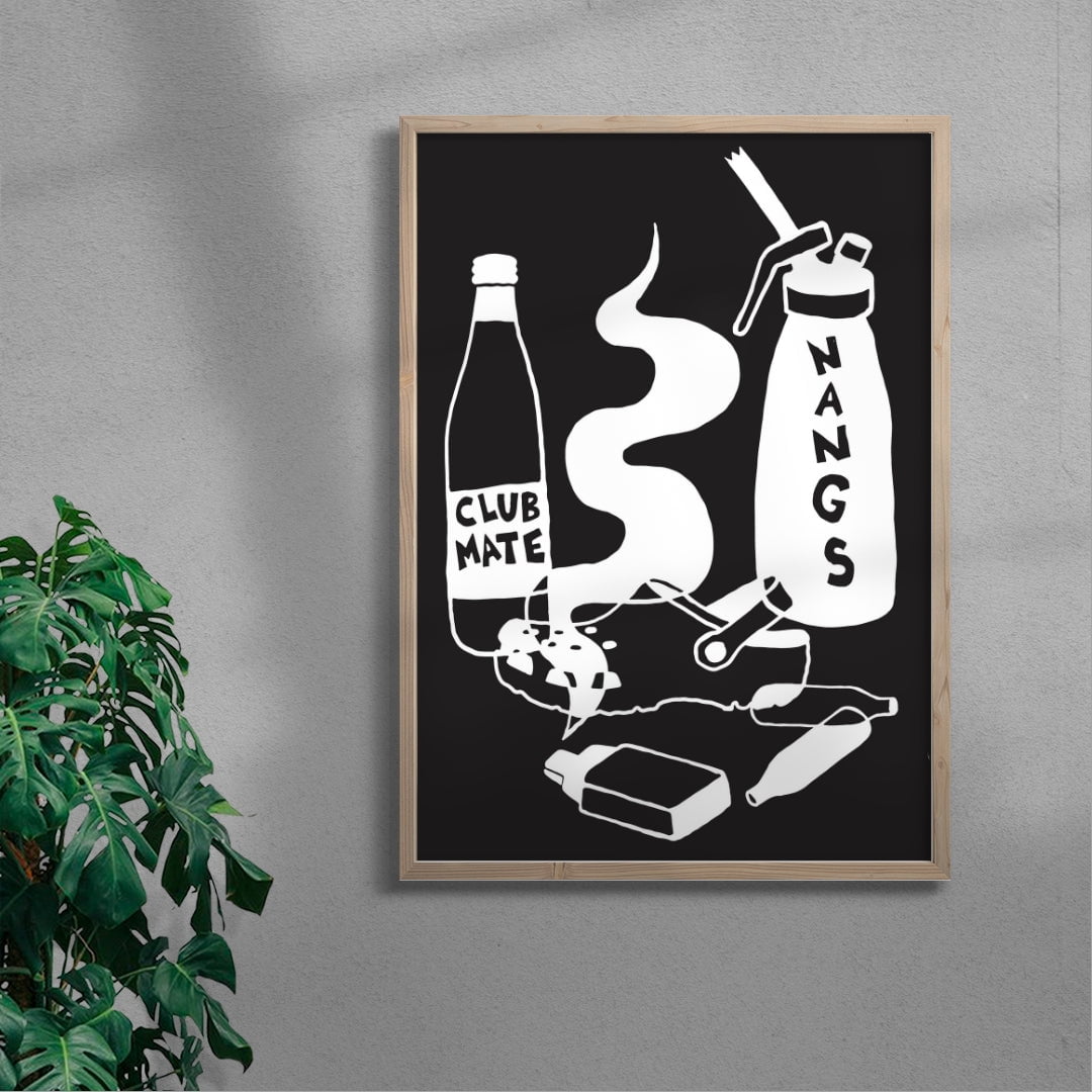 CONTEMPORARY STILL LIFE contemporary wall art print by Max Blackmore - sold by DROOL