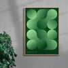 The pattern contemporary wall art print by Mirza Talovic - sold by DROOL