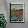 Waterloo Sunset contemporary wall art print by George Kempster - sold by DROOL