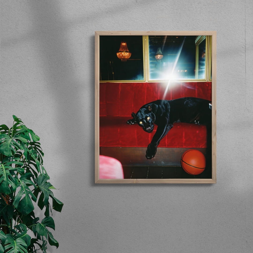 ALL IN. contemporary wall art print by Ces XC - sold by DROOL