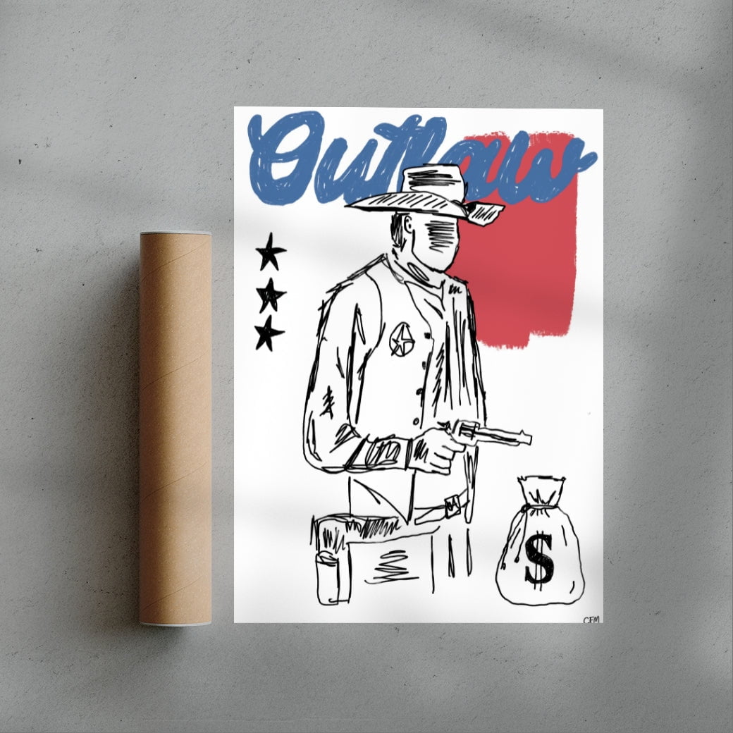 Hold Up contemporary wall art print by Caitlin Flood-Molyneux - sold by DROOL