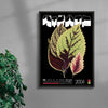 Autumn Leaves contemporary wall art print by George Kempster - sold by DROOL