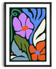 Cargar imagen en el visor de la galería, La Décision de la fleur contemporary wall art print by Kim Van Vuuren - sold by DROOL