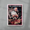 The Godfather contemporary wall art print by Deadly Prey - sold by DROOL