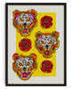 Electric Tigers contemporary wall art print by Kwonny - sold by DROOL