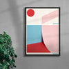New Formalism I contemporary wall art print by Linus Lohoff - sold by DROOL