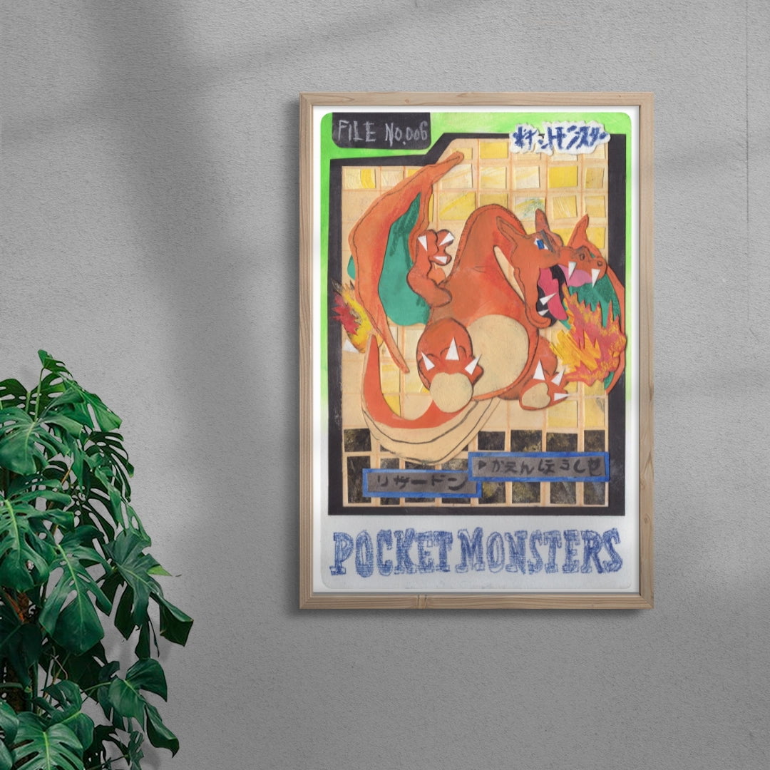 Red (1996) contemporary wall art print by David Heo - sold by DROOL