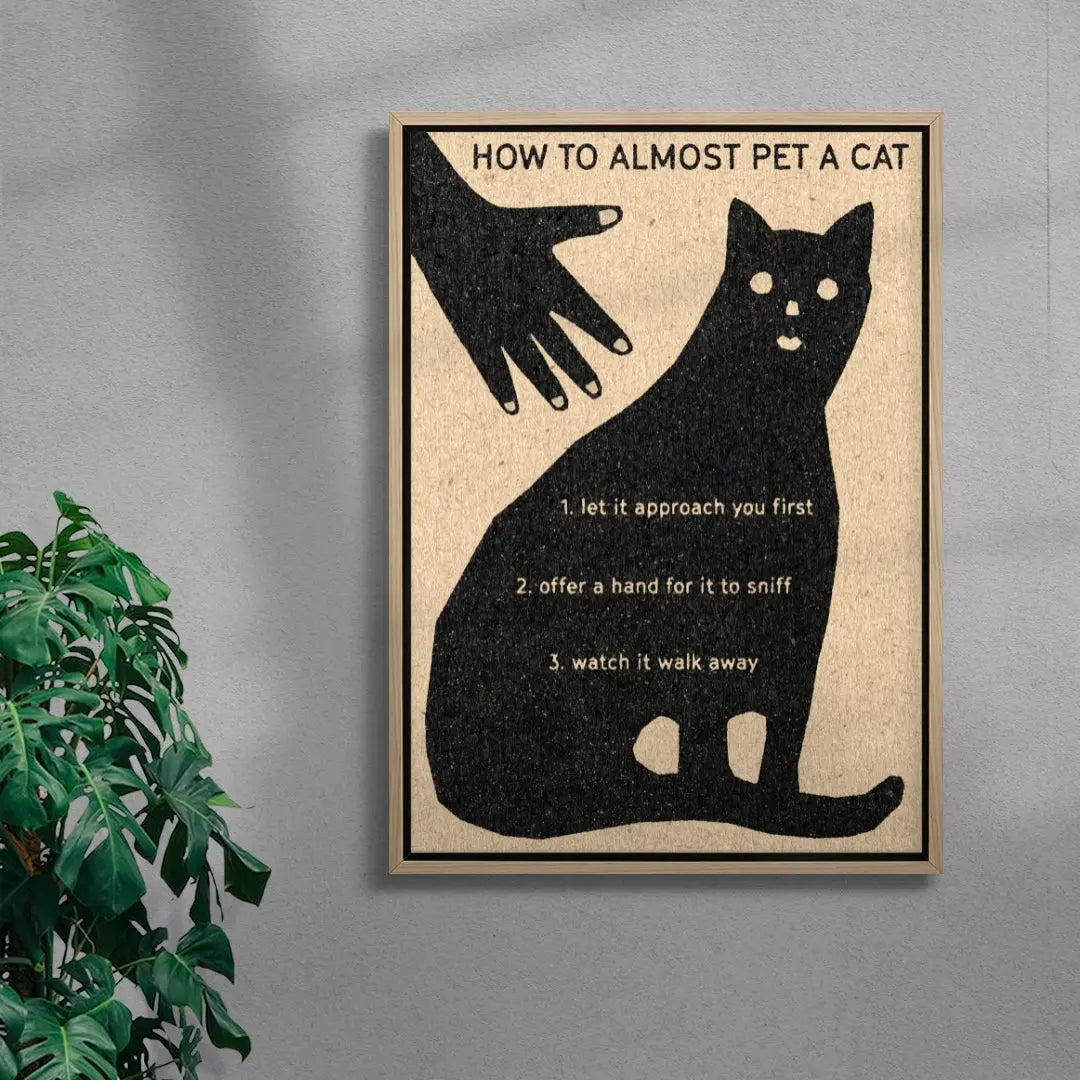 How To Almost Pet A Cat