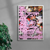 Are You Even Real contemporary wall art print by Kitasavi - sold by DROOL