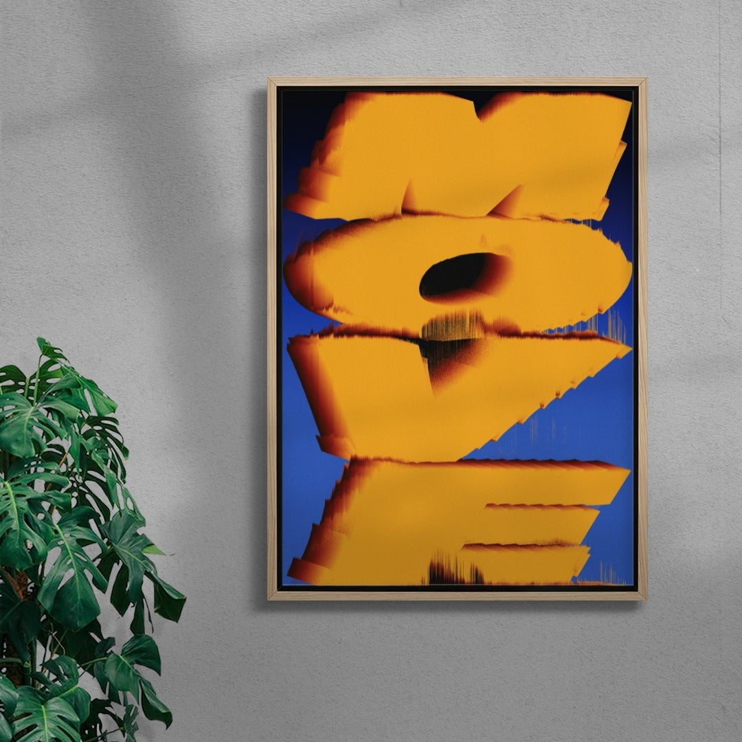 Move contemporary wall art print by Sheyi Adebayo - sold by DROOL