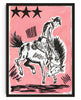 Cargar imagen en el visor de la galería, Rodeo contemporary wall art print by Caitlin Flood-Molyneux - sold by DROOL