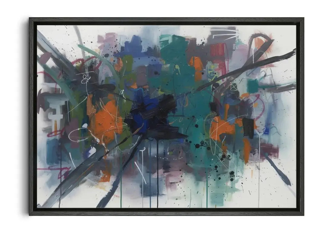 Disorder contemporary wall art print by Dom Russo - sold by DROOL