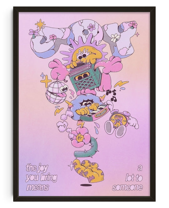 La alegría que traes