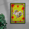 My Lucky Rabbit Foot contemporary wall art print by Kwonny - sold by DROOL