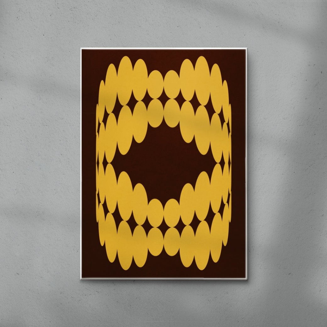 Web-Head 3 contemporary wall art print by Edan Strachan - sold by DROOL