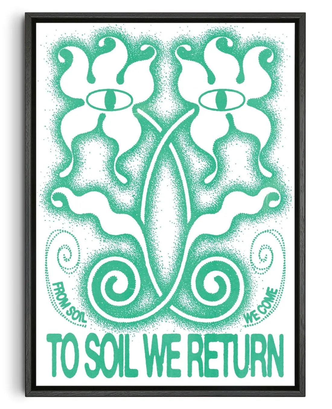 To Soil We Return contemporary wall art print by Alexander Khabbazi - sold by DROOL