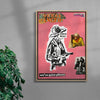 Change contemporary wall art print by Caitlin Flood-Molyneux - sold by DROOL
