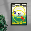 Dual Bloom contemporary wall art print by Sheyi Adebayo - sold by DROOL