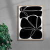 Flowers contemporary wall art print by Konrad Grafik - sold by DROOL