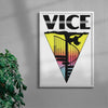 VICE contemporary wall art print by Utsav Verma - sold by DROOL