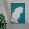 Make Love contemporary wall art print by mareykrap - sold by DROOL