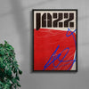 Jazz 2.0 contemporary wall art print by Henry M. - sold by DROOL